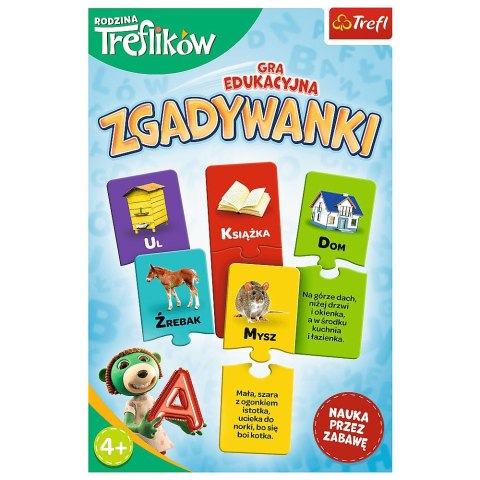 Trefl Gra edukacyjna Trefl Zgadywanki - Rodzina Treflików (02338) Trefl Gra edukacyjna Trefl Zgadywanki - Rodzina Treflików (02338)