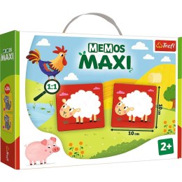 Trefl Gra pamięciowa Trefl Memos Maxi Zwierzątka farma (02266)