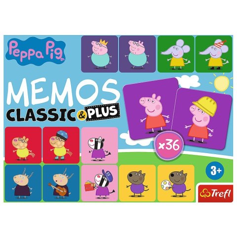 Trefl Gra pamięciowa Trefl Psi Patrol Memos Classic & Plus, Paw Patrol (02269)