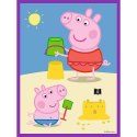 Trefl Puzzle Trefl świnka Peppa Baby MAXI 2x10 Pogodny dzień Peppy 20 el. (43001)