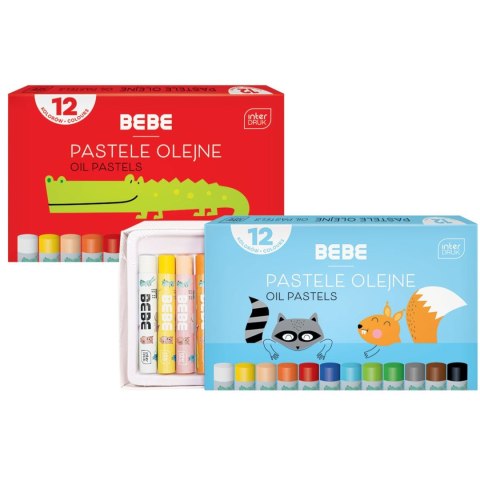 Bebe Pastele olejne Bebe BB KIDS 12 kol 12 kol. (5902277327321)