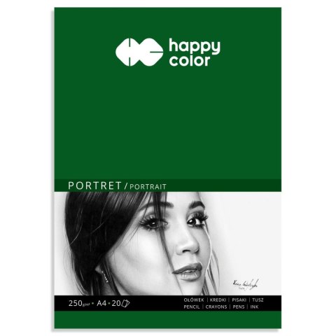 Happy Color Blok artystyczny Happy Color A4 250g 20k (HA 7825 2030-A20) Happy Color Blok artystyczny Happy Color A4 250g 20k (HA 7825 2030-A20)