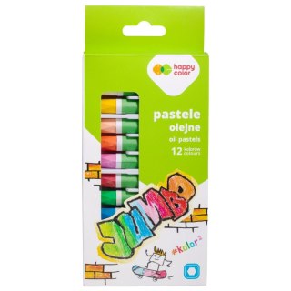 Happy Color Pastele olejne Happy Color Jumbo (HA 2336 11KK-K12)