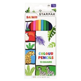 Starpak Kredki ołówkowe Starpak Safari Safari 12 kol. (501767)