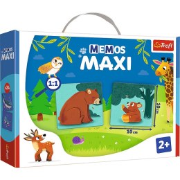 Trefl Gra pamięciowa Trefl Memos Maxi Zwierzęta i ich dzieci (02268)