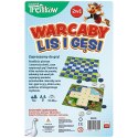 Trefl Gra planszowa Trefl Rodzina Treflików Rodzina Treflików Warcaby, lis i gęsi (02301)