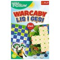 Trefl Gra planszowa Trefl Rodzina Treflików Rodzina Treflików Warcaby, lis i gęsi (02301)