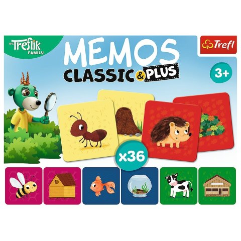 Trefl Gra strategiczna Trefl Memos classic&plus (02333)