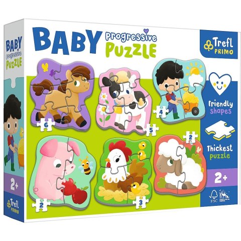 Trefl Puzzle Trefl Amscar Films Bing baby Farma (44000)