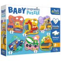 Trefl Puzzle Trefl Amscar Films Bing baby Pojazdy (44004)