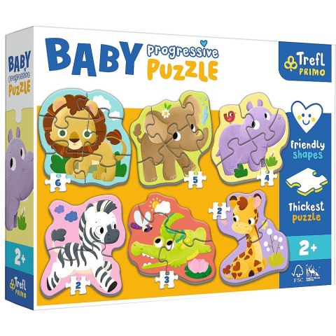 Trefl Puzzle Trefl baby Safari (44002)