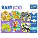 Trefl Puzzle Trefl Amscar Films Bing baby Zwierzęta egzotyczne (44005)