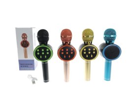 Adar Mikrofon zabawkowy Adar z głośnikiem Bluetooth i wejściem USB, wielofunkcyjny (548633)