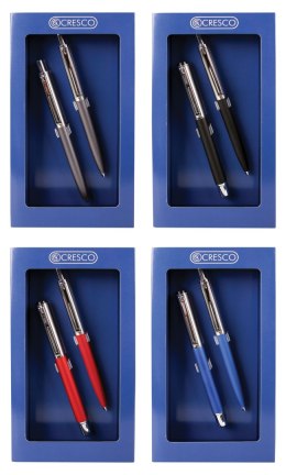 Cresco Zestaw piśmienniczy REPORTER pióro+długopis GIFTBOX Cresco (5907464219045)