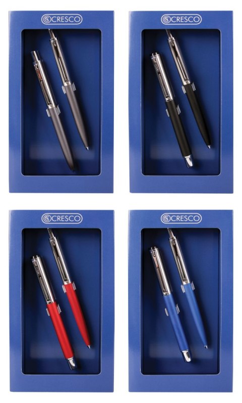Cresco Zestaw piśmienniczy REPORTER pióro+długopis GIFTBOX Cresco (5907464219045)