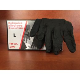 Rękawiczki jednorazowe diagnostyczne L 100 szt