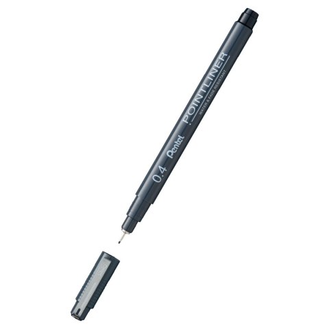 Pentel Cienkopis Pentel POINTLINER czarny, czarny 1kol. (S209-4A)