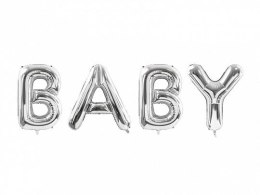 Partydeco Balon foliowy Partydeco Baby, 262x86cm, srebrny 34cal (FB56M-018)