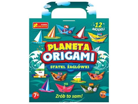 Ranok Creative Zestaw kreatywny dla dzieci Ranok Creative Planeta origami żaglówki