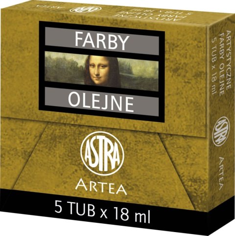 Artea Farba olejna Artea kolor: Zielony 18ml 1 kolor.