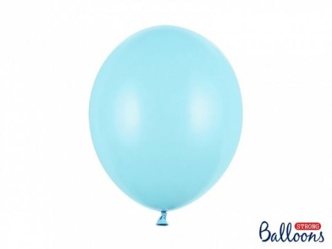 Partydeco Balon gumowy Partydeco Strong Pastel Light Blue 100 szt. niebieski jasny 300mm (SB14P-001J-50)