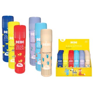 Bebe Klej w sztyfcie Bebe BB KIDS 15g 15g (5902277327833)