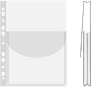 Donau Koszulki na dokumenty Donau krystaliczne A4 kolor: przezroczysty górna klapka 170 mic. (1775001PL-00)