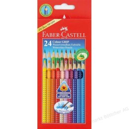 Faber Castell Kredki ołówkowe Faber Castell Grip 24 kol. (112424)