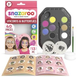 Snazaroo Farba do malowania twarzy Snazaroo zestaw dla dziewczynek 8 kolor. (1172181)