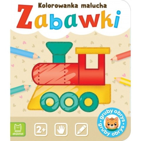 Aksjomat Książeczka edukacyjna Aksjomat Zabawki. Kolorowanka malucha