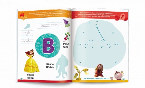 Ameet Książka dla dzieci Disney Uczy. Disney Księżniczka. B jak Bella Ameet (UAL 9301)