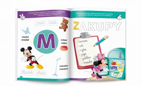 Ameet Książka dla dzieci Disney Uczy. Miki. M jak Mik Ameet (UAL 9302)