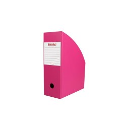 Biurfol Pojemnik na dokumenty pionowy 10 cm A4 różowy folia Biurfol (KSE-36-03)