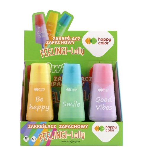 Happy Color Zakreślacz Happy Color zielony (HA 4132 11ST-053) Happy Color Zakreślacz Happy Color zielony (HA 4132 11ST-053)
