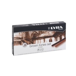 Lyra Pastele olejne Lyra Brown Tones 12 kol. (5641121)