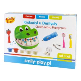 Smily Play Ciastolina Smily Play 5 kol. Ciasto-masa krokodyl 250g (SP83346)