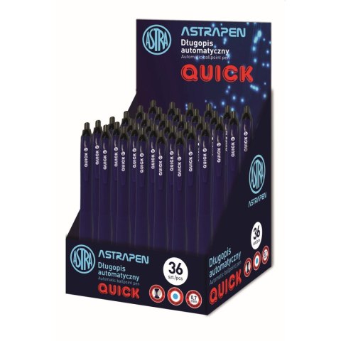 Astra Długopis Astra Quick automatyczny niebieski 0,7mm (201022024)