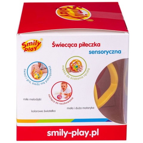 Smily Play Grzechotka Smily Play miękka piłka (SP83658)