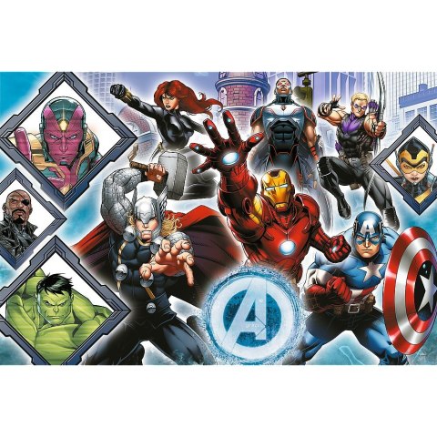 Trefl Puzzle Trefl Avengers XL Twoi ulubieni Avengersi 104 el. (50018)