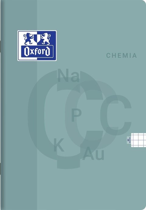 Oxford Zeszyt tematyczny Oxford chemia A5 60k. 90g krata (400175636) Oxford Zeszyt tematyczny Oxford chemia A5 60k. 90g krata (400175636)