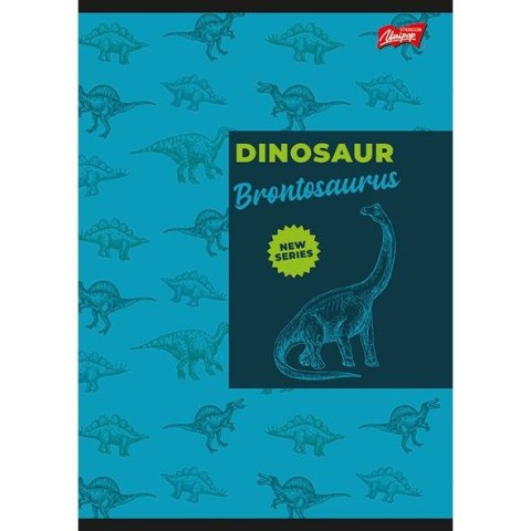 Bambino Zeszyt Bambino Dinosaur A5 32k. 70g linia podwójna