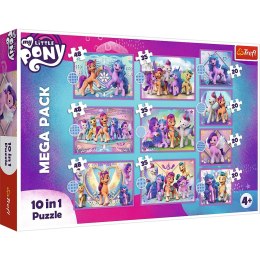 Trefl Puzzle Trefl Kucyki Pony 10w1 el. (90389)