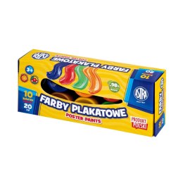 Astra Farby plakatowe Astra kolor: mix 20ml 10 kolor. (301123044)