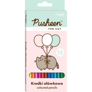 St.Majewski Kredki ołówkowe St.Majewski pusheen 12 kol.