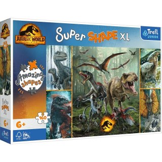 Trefl Puzzle Trefl Jurassic World XL Niezwykłe dinozaury 160 el. (50026)