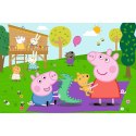 Trefl Puzzle Trefl Peppa Pig XXL Zabawy z braciszkiem 60 el. (50011)