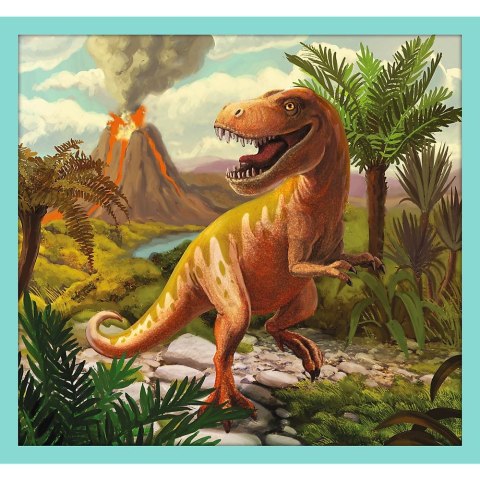 Trefl Puzzle Trefl W świecie Dinozaurów 10w1 el. (90390)