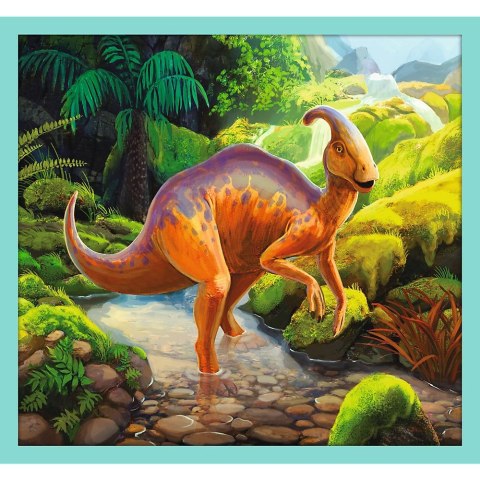 Trefl Puzzle Trefl W świecie Dinozaurów 10w1 el. (90390)