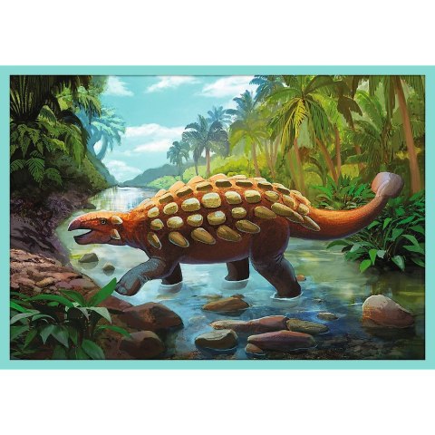 Trefl Puzzle Trefl W świecie Dinozaurów 10w1 el. (90390)