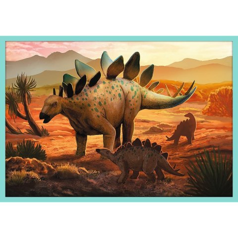 Trefl Puzzle Trefl W świecie Dinozaurów 10w1 el. (90390)